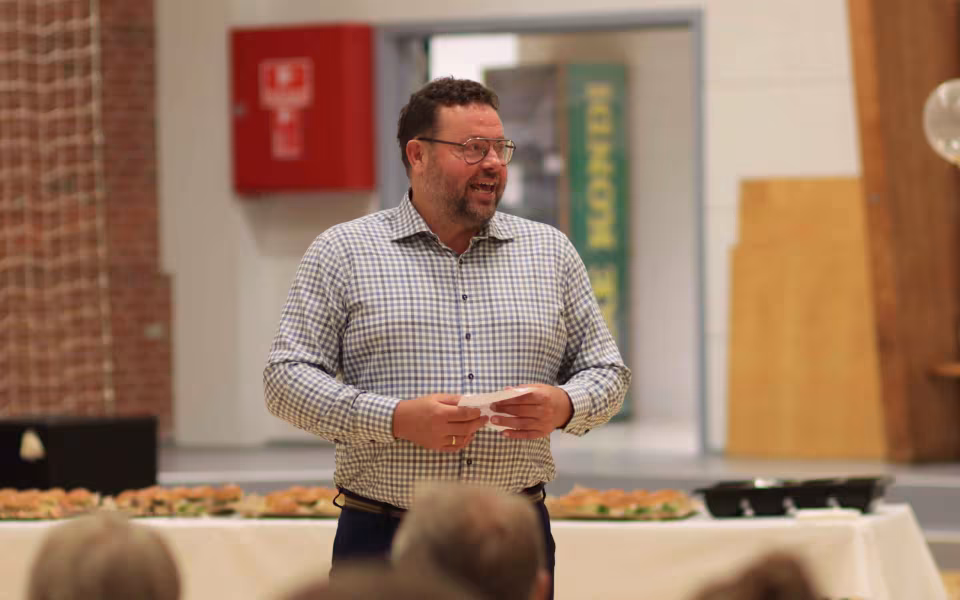 Kenneth Damkjær budt velkommen