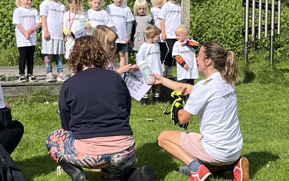 Cykelsponsorløb  i børnehave indsamler 12.000 kr