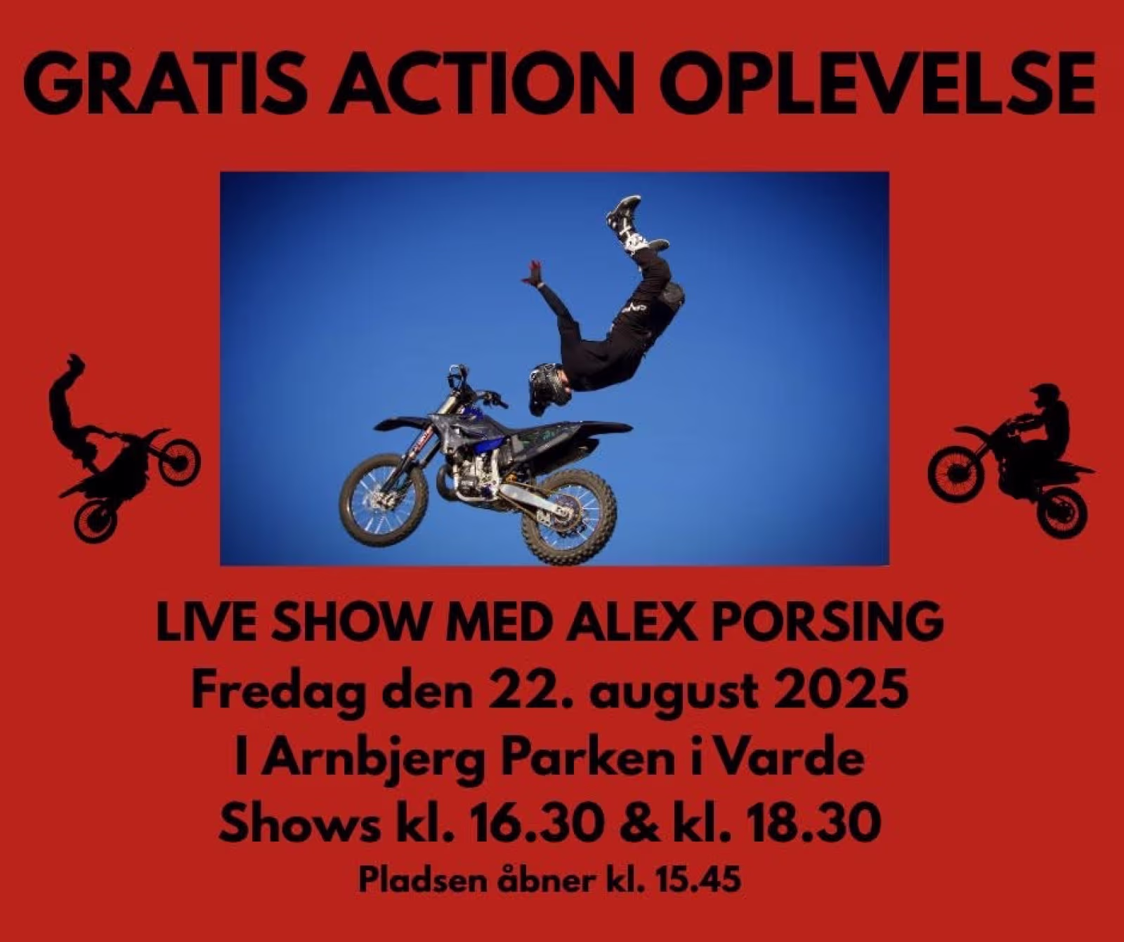 Fart, stunts og gratis show