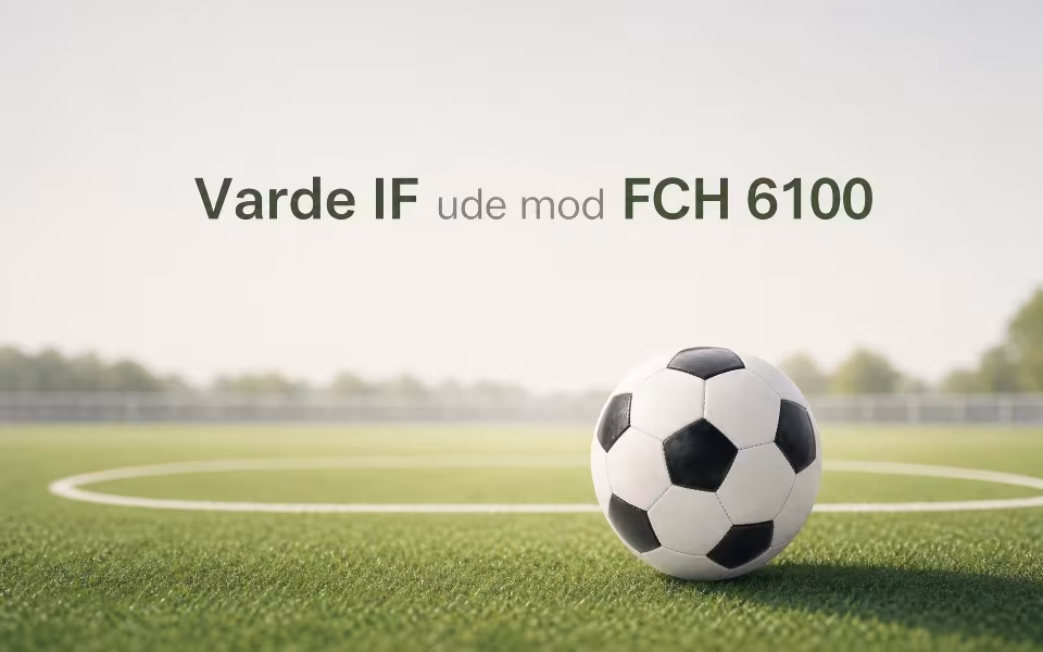 Varde IF ude mod FCH 6100