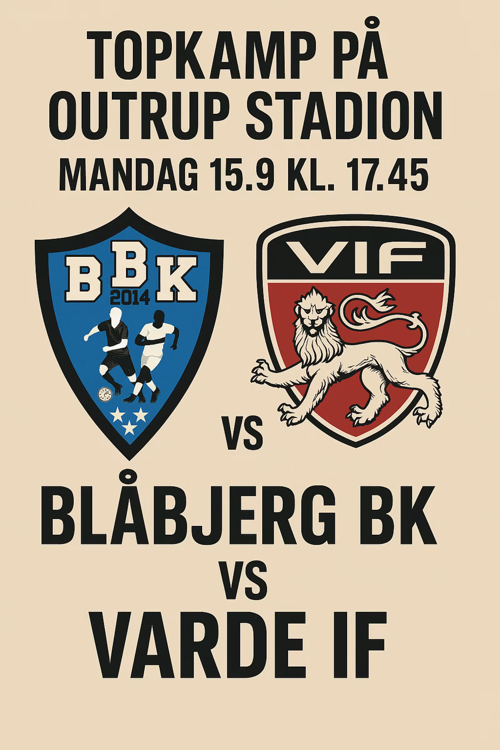 Derby på Outrup Stadion, kampen om 3 point
