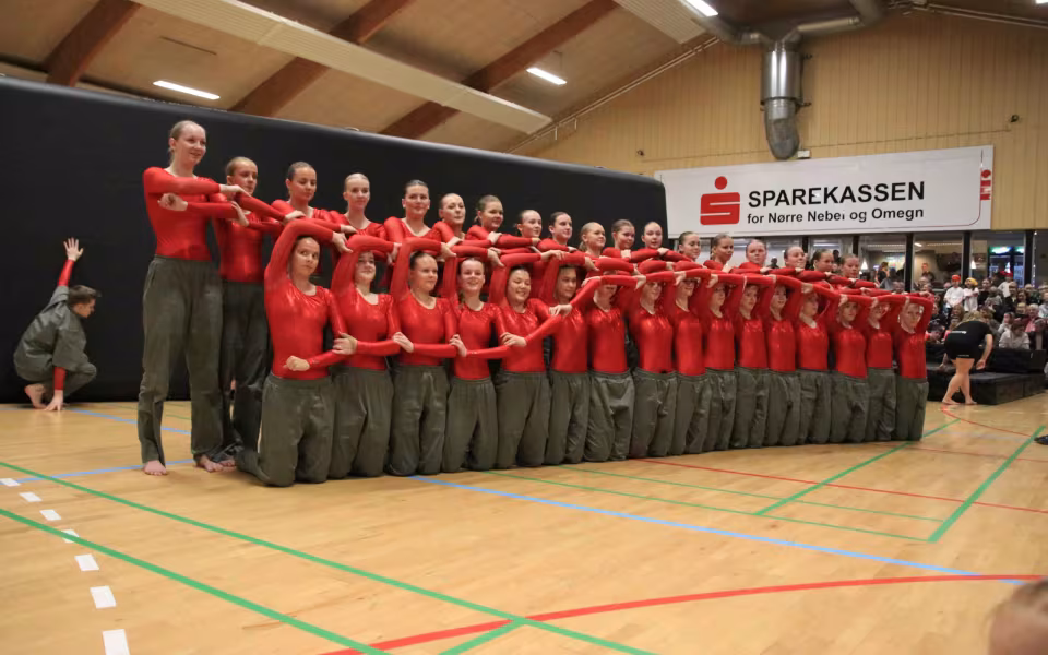 Forårsstemning i Outrup med GUB Gymnastik