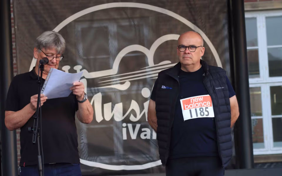 Sponsorløb skabte fest på torvet
