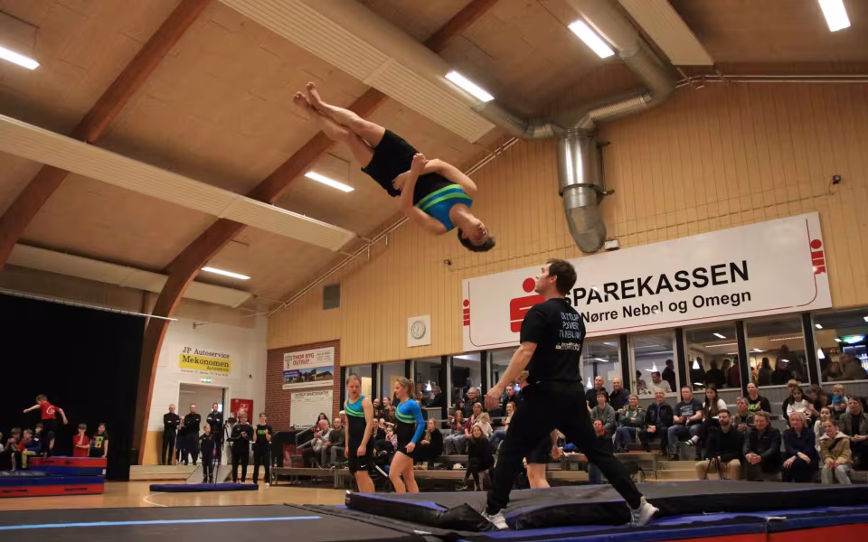 Forårsstemning i Outrup med GUB Gymnastik