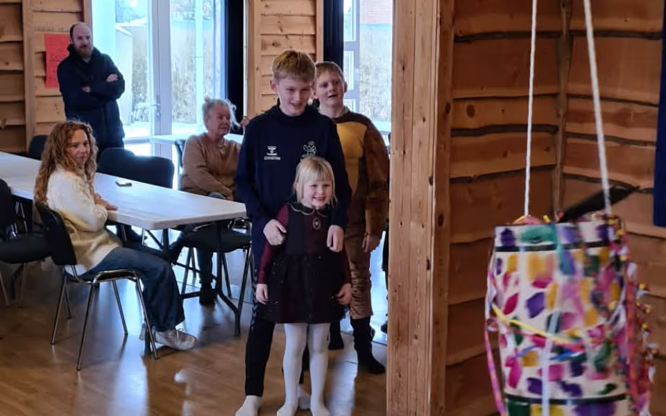 Gårde Borger og Beboerforening afholdte i dag fastelavn i Multihuset.