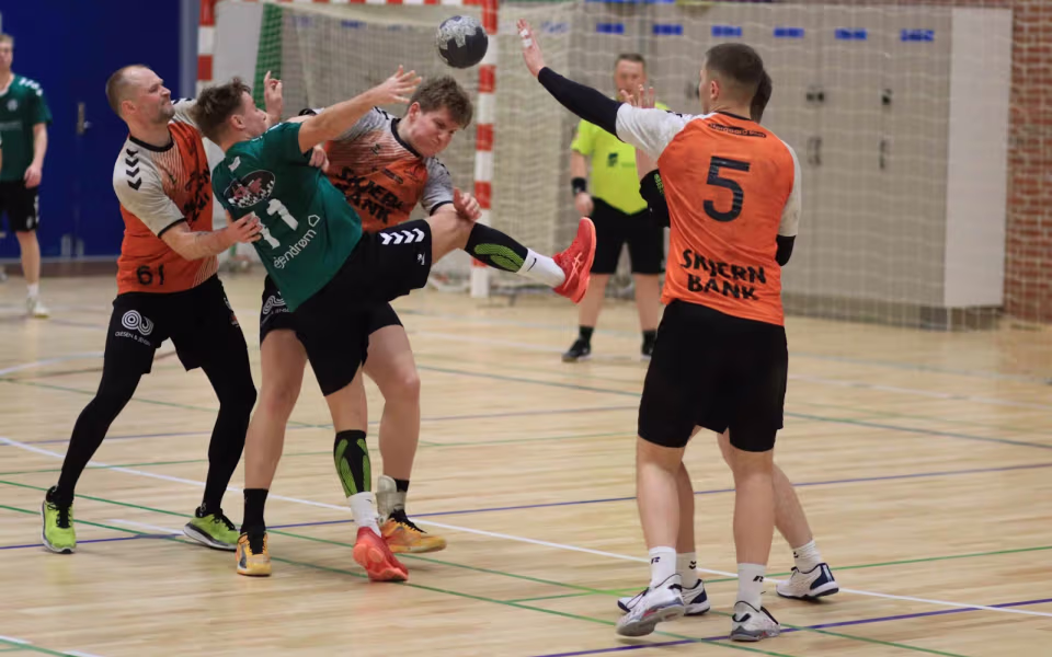 Blåbjerg HK herrer på førstepladsen