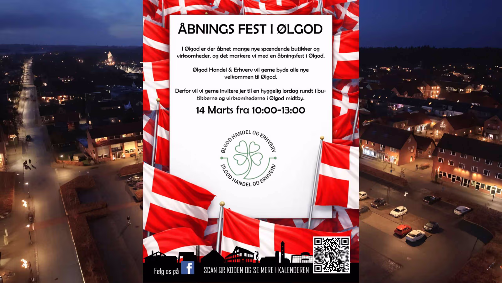 Husk åbningsfest på lørdag i Ølgod