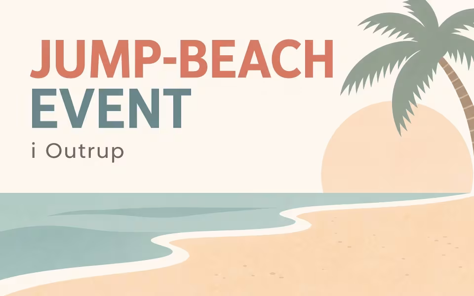 Jump-beach event i Outrup