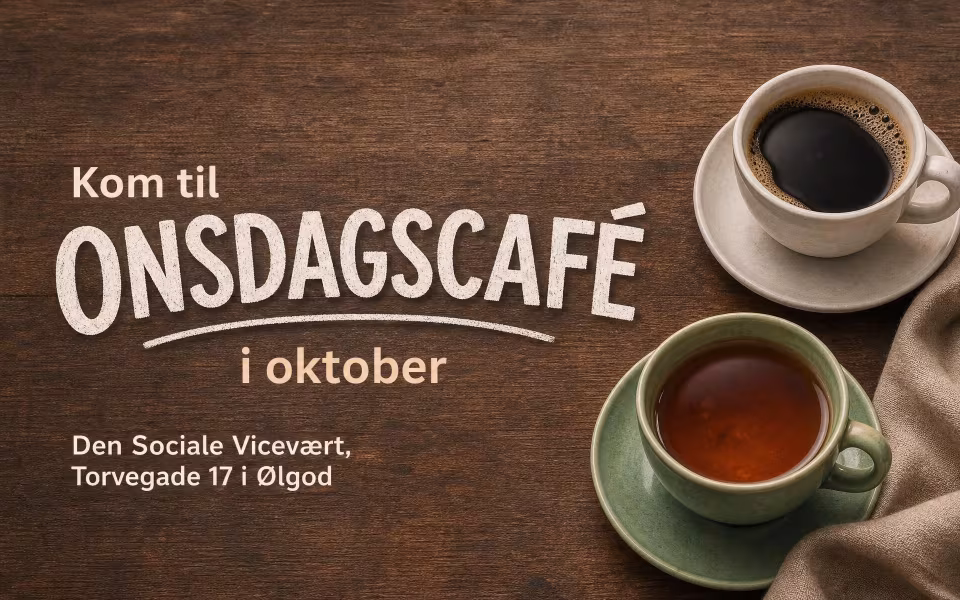 Onsdagscafé med mulighed for NADA-behandling