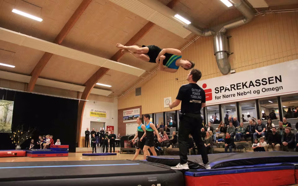 Forårsstemning i Outrup med GUB Gymnastik
