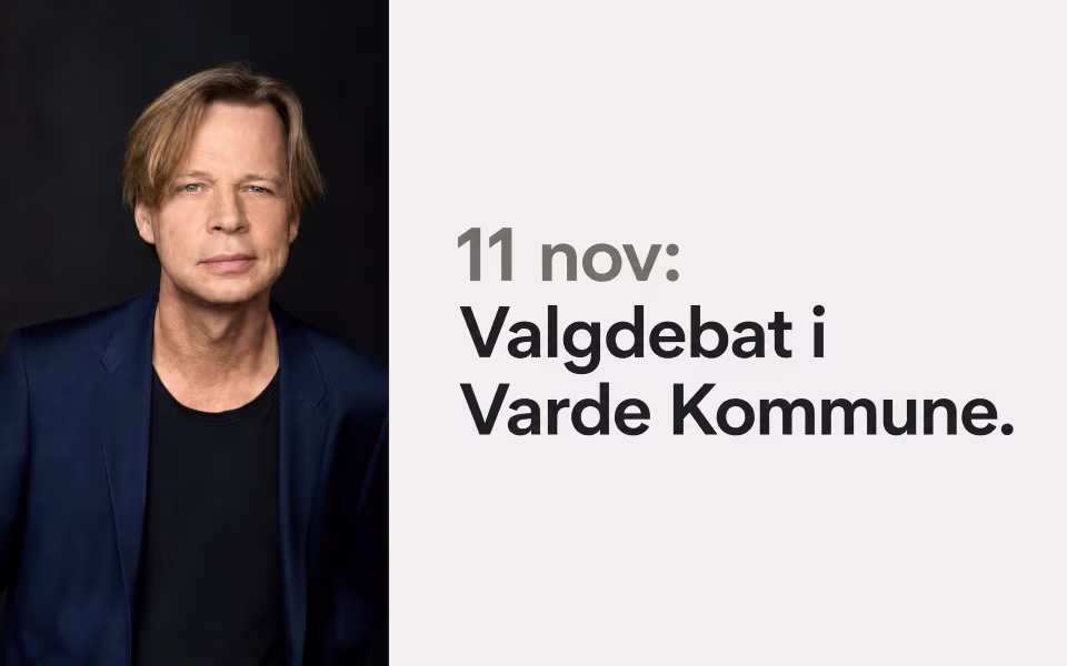 11 nov: Valgdebat i Varde Kommune.