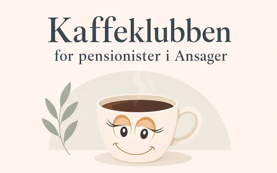 Kaffeklubben for pensionister i Ansager