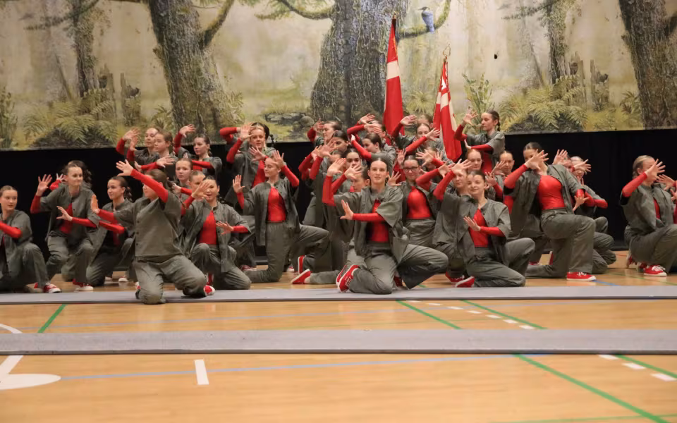 Forårsstemning i Outrup med GUB Gymnastik