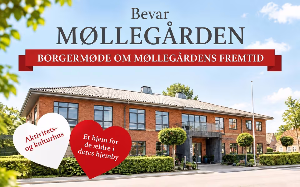 Borgermøde om Møllegårdens fremtid