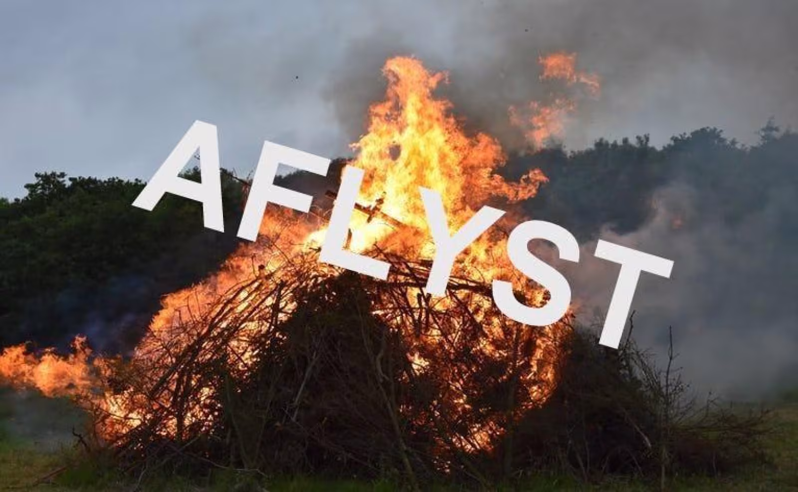 SANKT HANS AFTEN I FÅBORG ER AFLYST