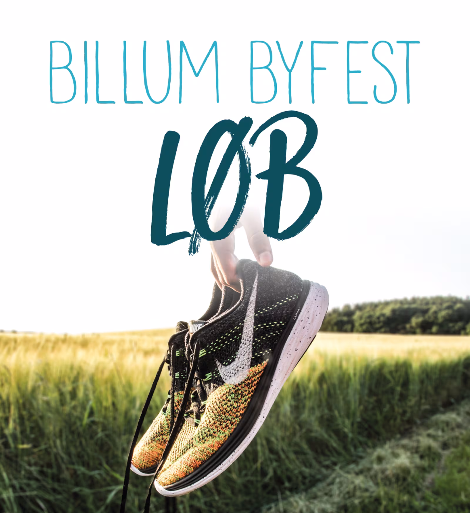 Hyggeligt motionsløb i forbindelse med Billum Byfest 2018