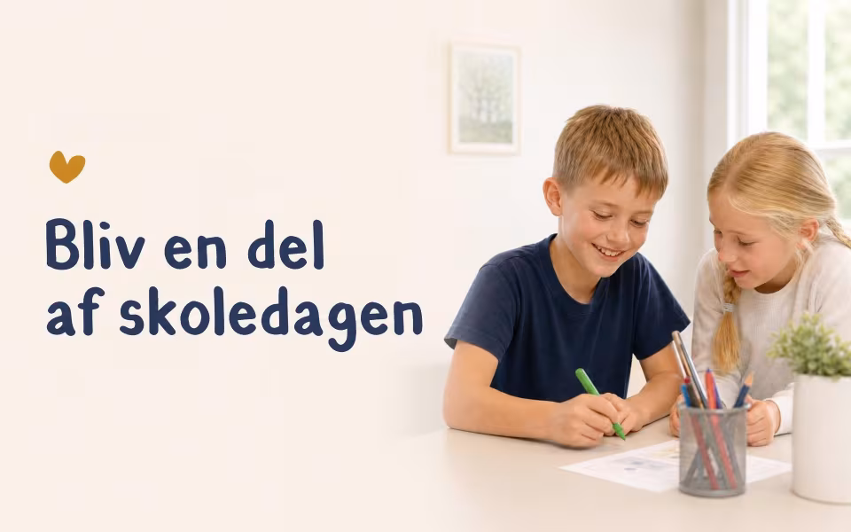 Bliv en del af skoledagen