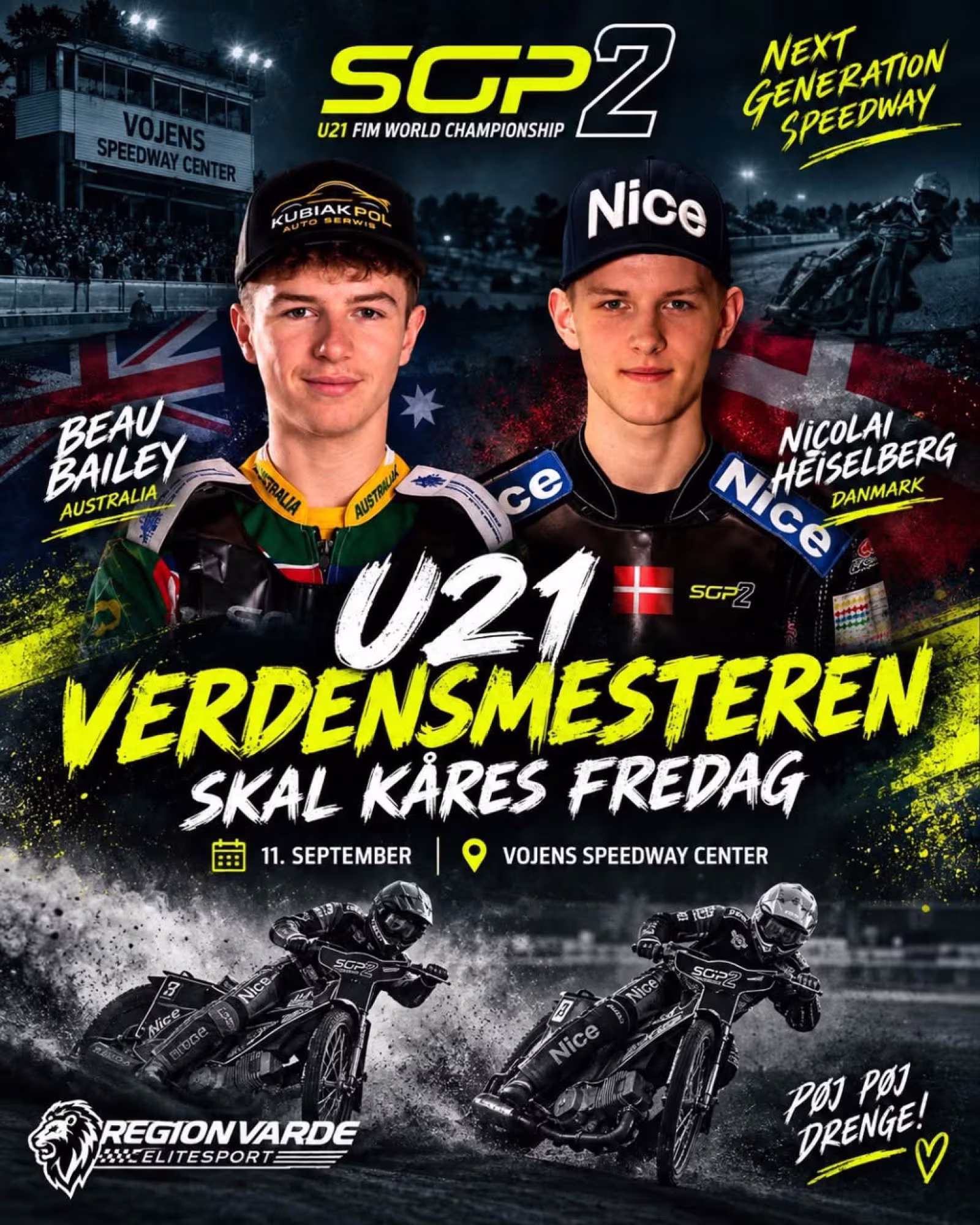 RVE-talenter jagter VM-medaljer i Vojens