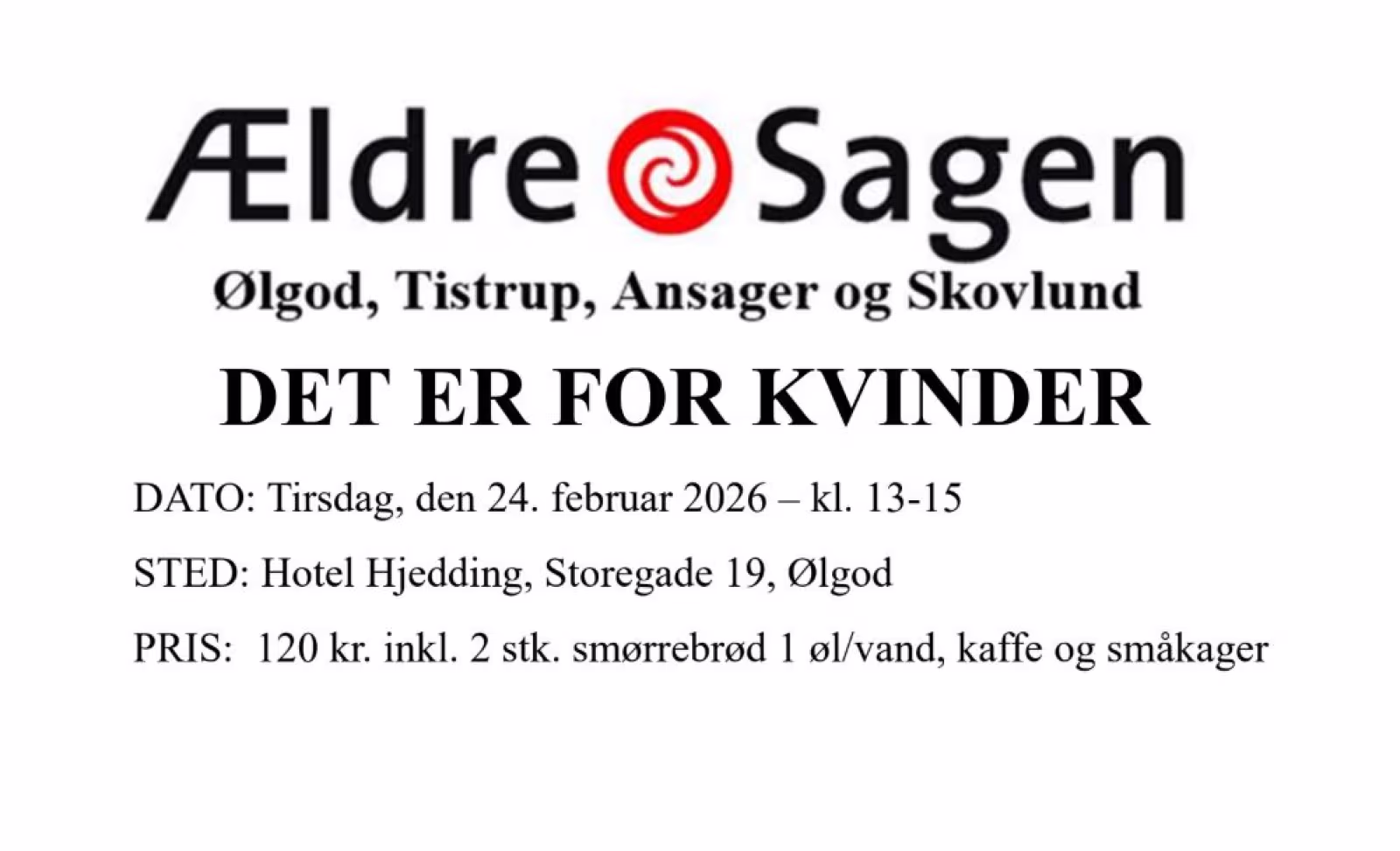 DET ER FOR KVINDER
