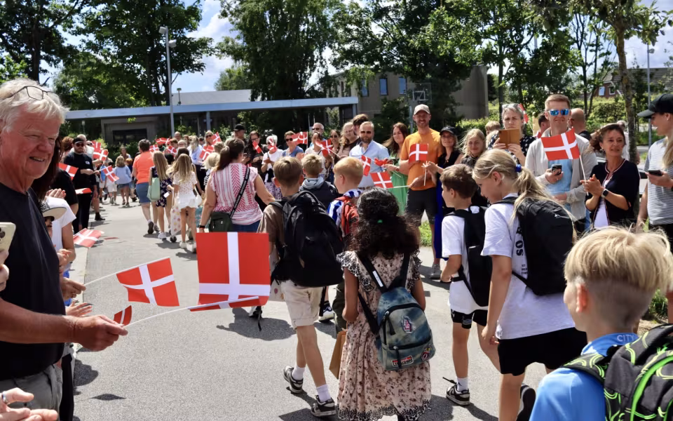 Ferie og udklapning på Frello Skolen