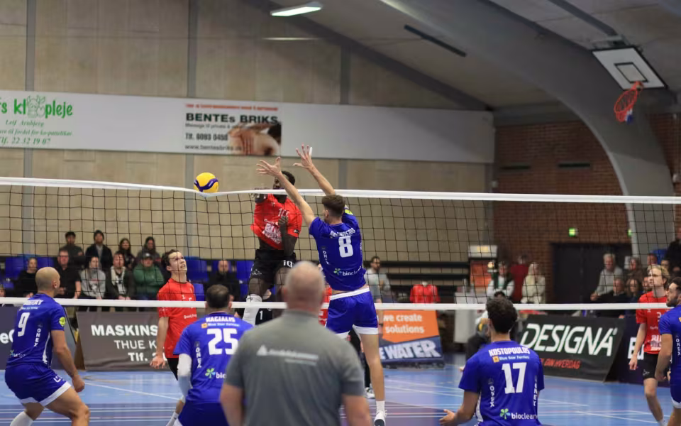 Europæisk volleyball vender tilbage