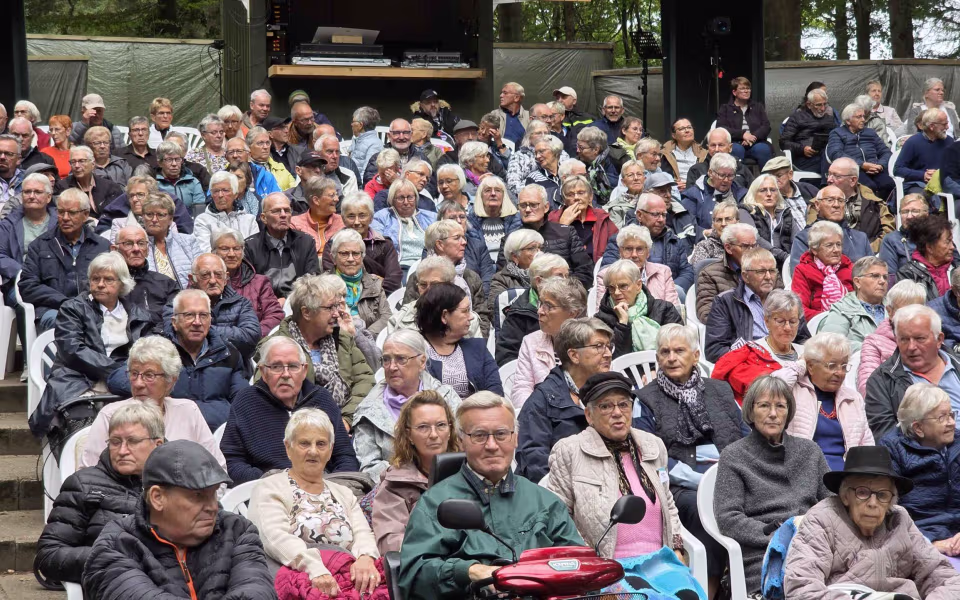 Billeder fra Ølgod Sommerspil 2025 mandag aften.