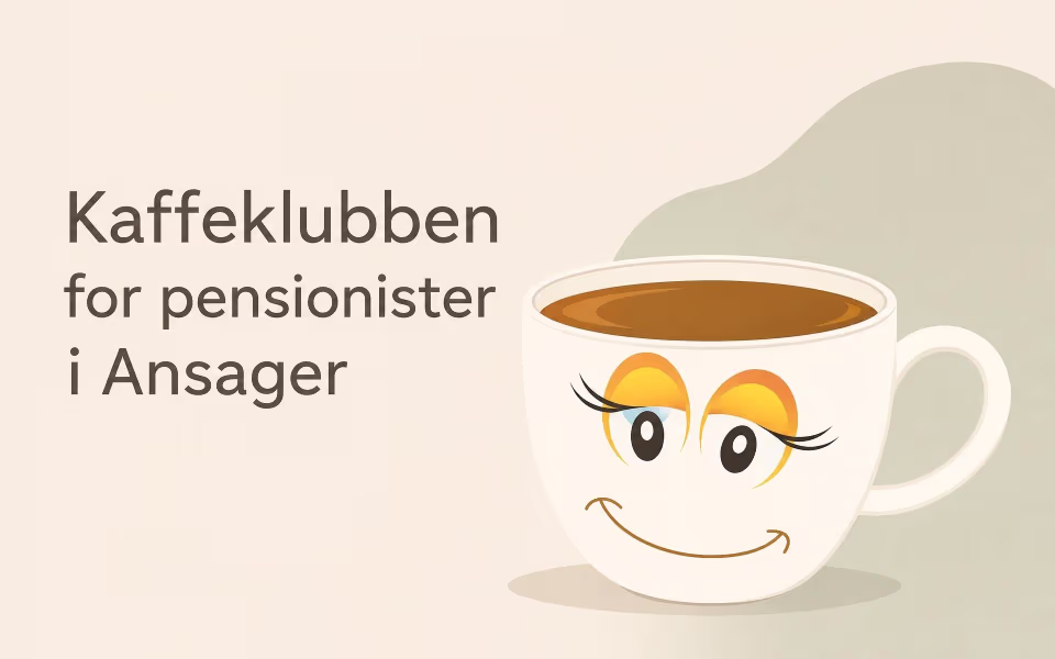 Kaffeklubben for pensionister i Ansager