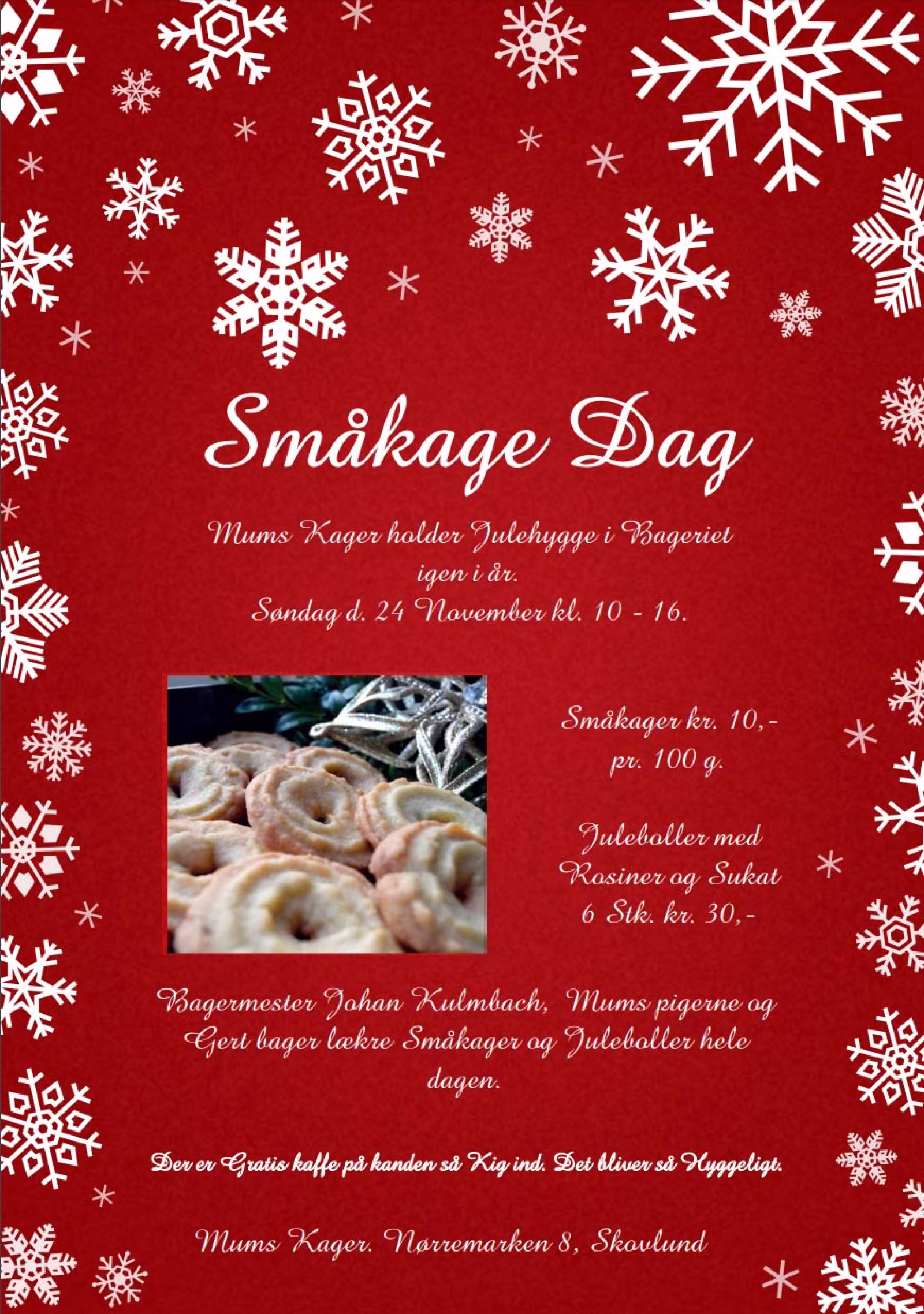 Småkagedag