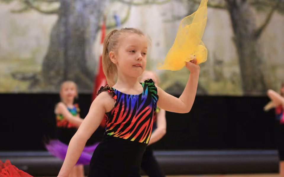 Forårsstemning i Outrup med GUB Gymnastik