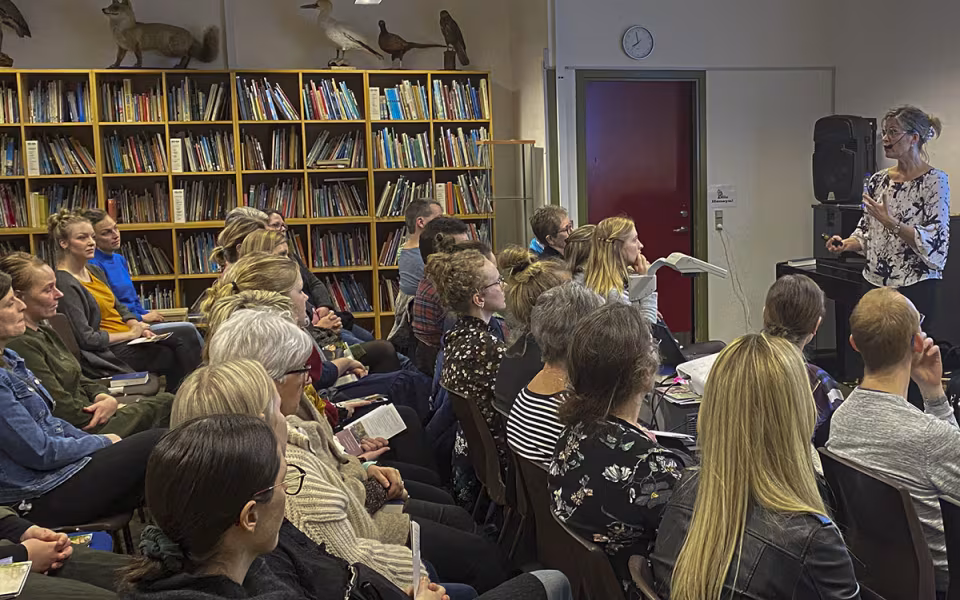 Succesfuld aften med Marianne Sigersted …