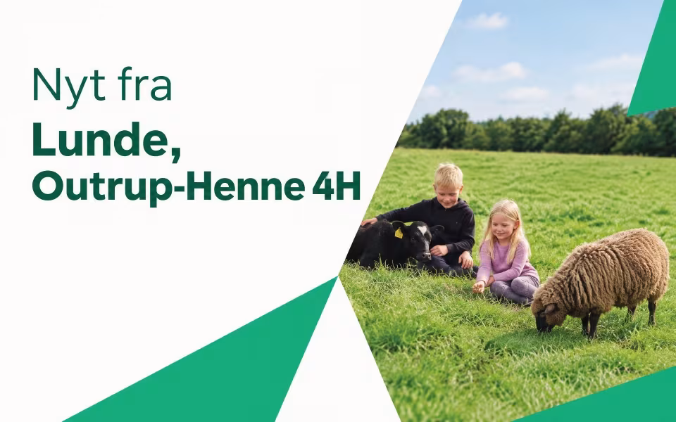 Nyt fra Lunde, Outrup-Henne 4H