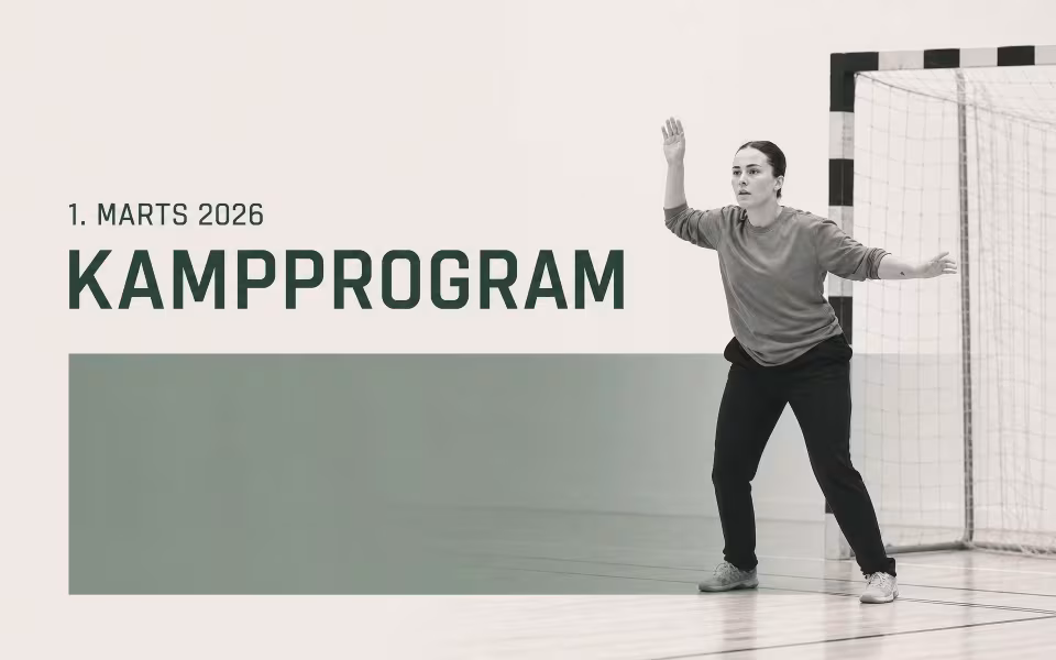 Kampprogram 1. marts 2026