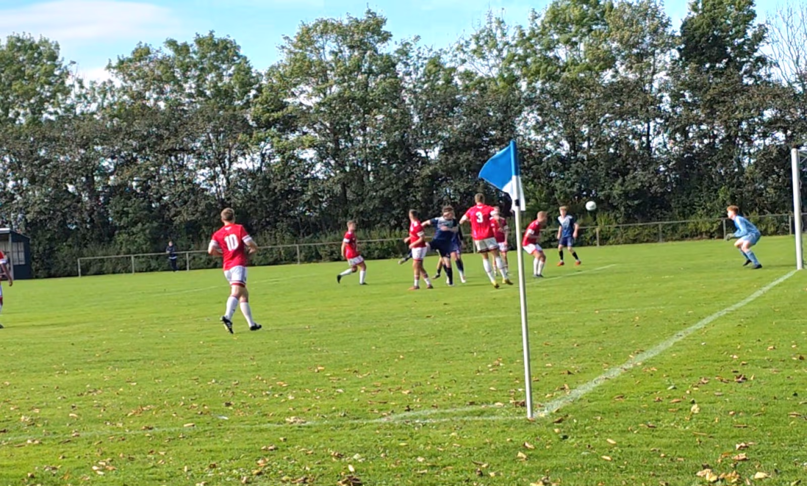 Serie 1 fodbold. I dag vandt HTS 5-1 over Spangsbjerg