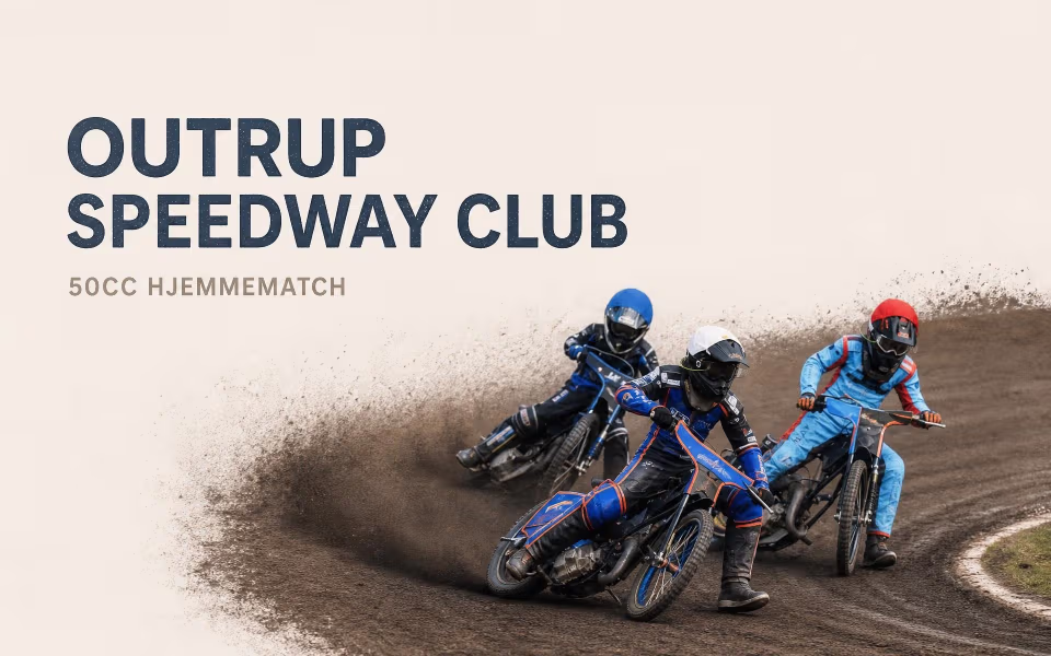 Outrup Speedway Club 50cc hjemmematch