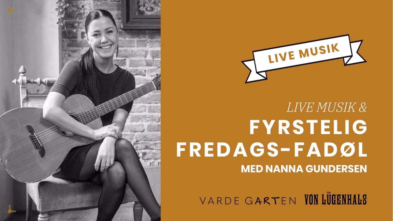 Live musik med Nanna Gundersen