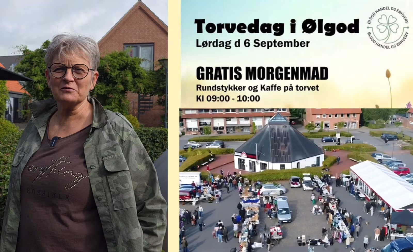 Torvedag i Ølgod Lørdag d. 6 September