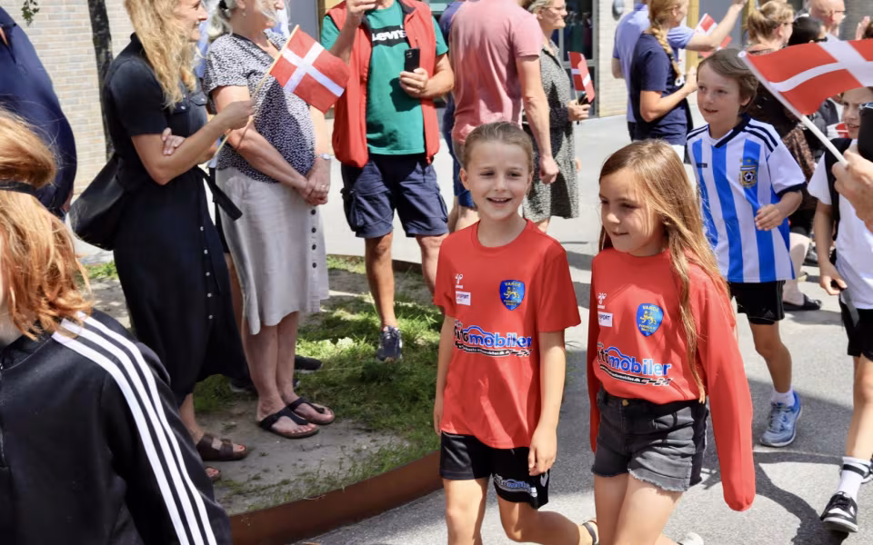 Ferie og udklapning på Frello Skolen