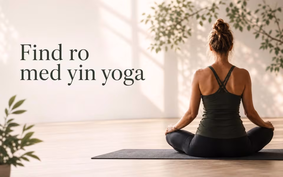 Find ro med yin yoga