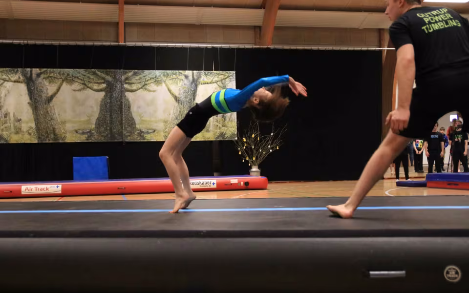 Forårsstemning i Outrup med GUB Gymnastik