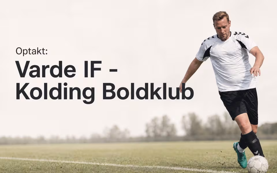Optakt: Varde IF - Kolding Boldklub