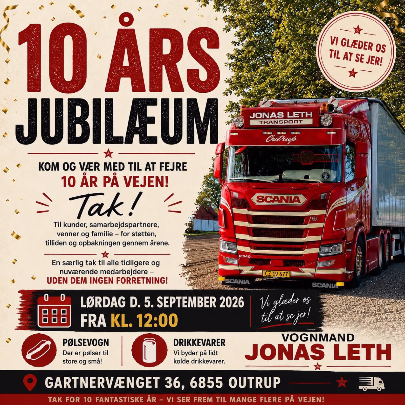 Ti år med fuld fart fremad