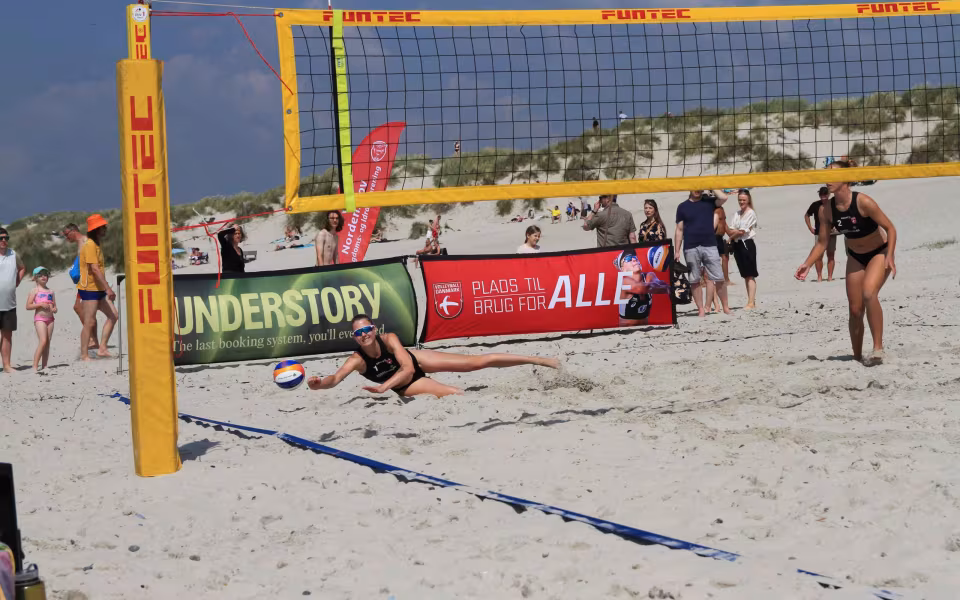 Semifinaler i beachvolley ved Henne
