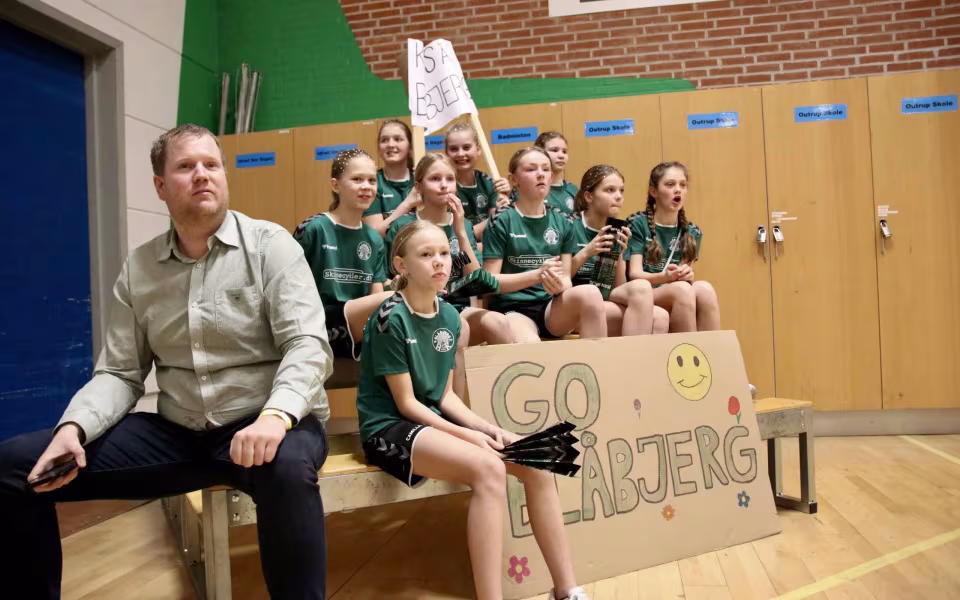 Blåbjerg HK  fejrer håndboldfest trods nederlag