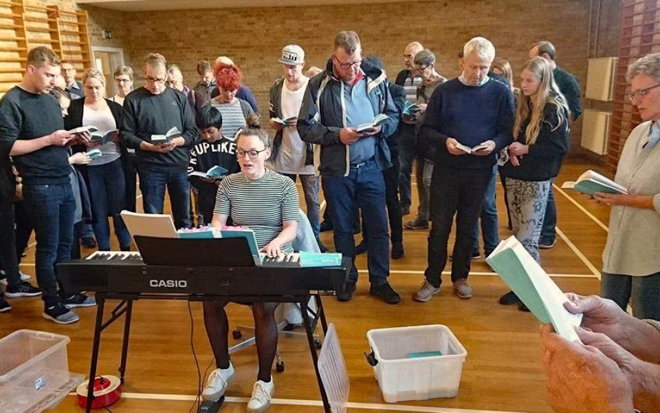 Fællesspisning på Skovlund Friskole