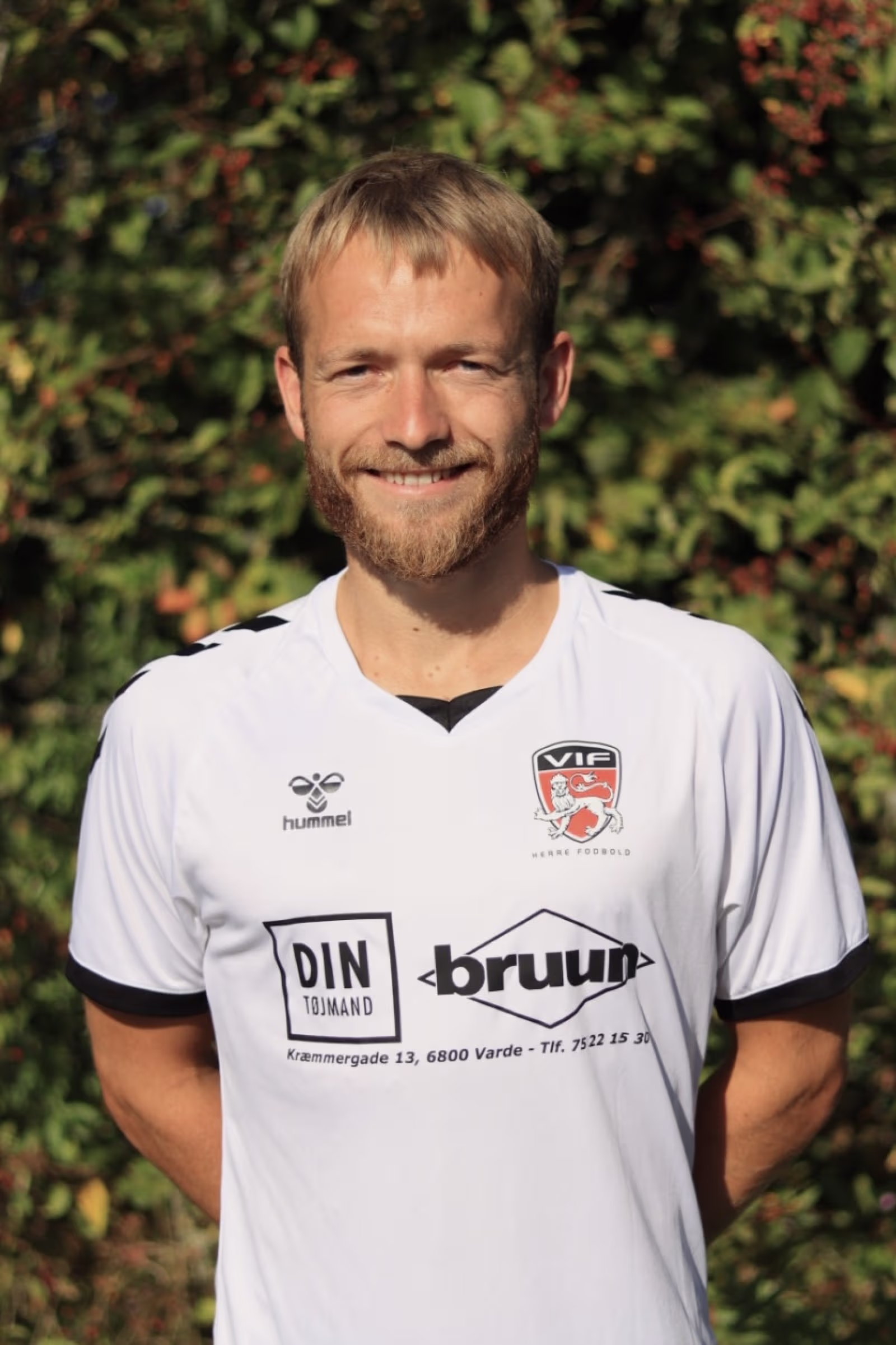 Man of the match, Vardes dobbelte målscorer Mads Falk Knudsen