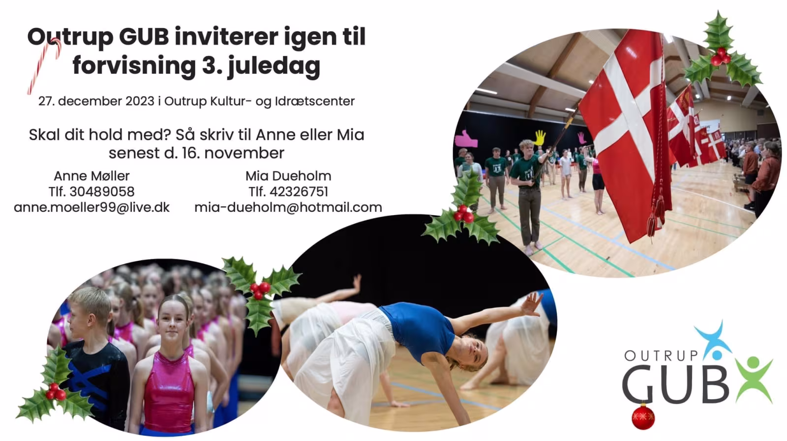 Outrup GUB inviterer igen til forvisning 3 juledag