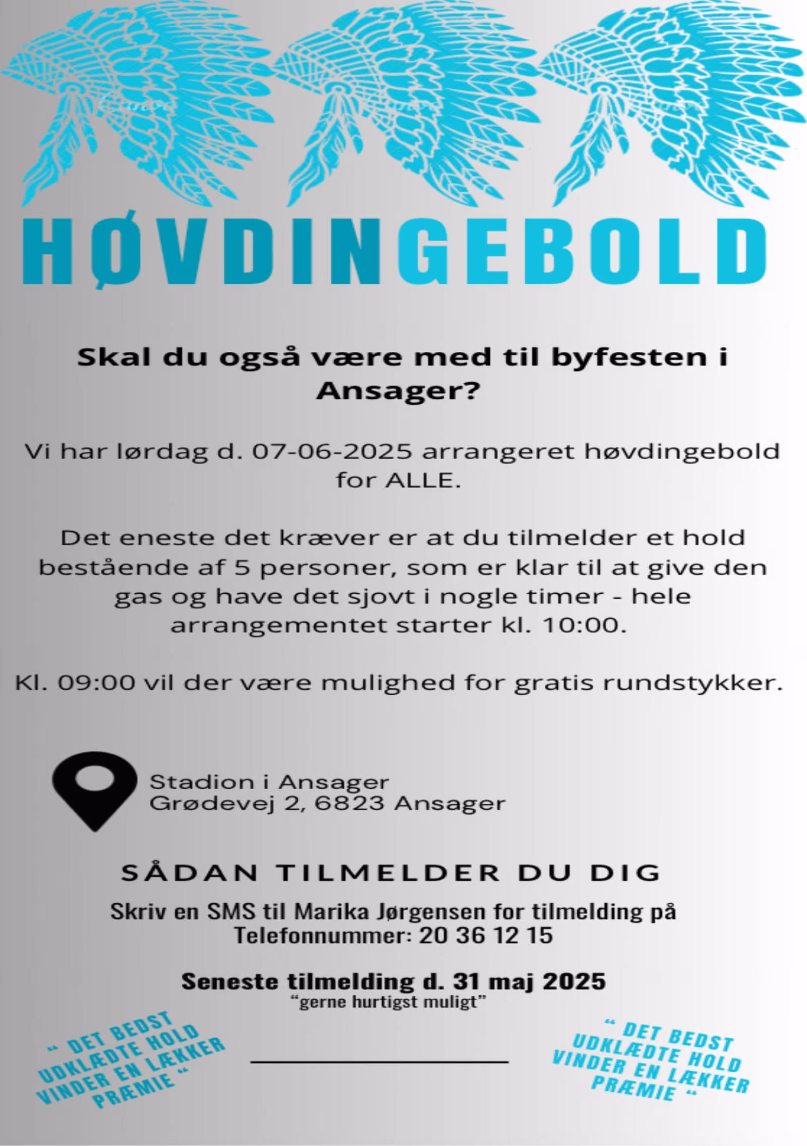 Klar til kamp i Ansager