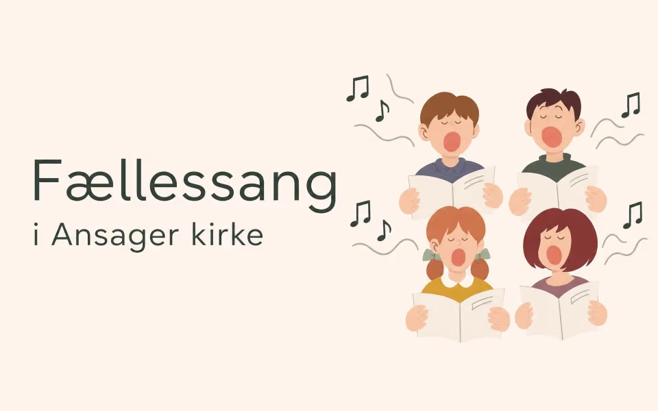 Fællessang i Ansager kirke