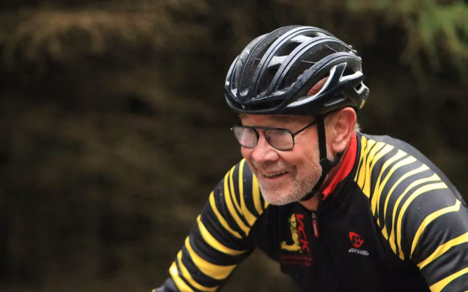 Mountainbike ryttere imponerede trods vådt vejr