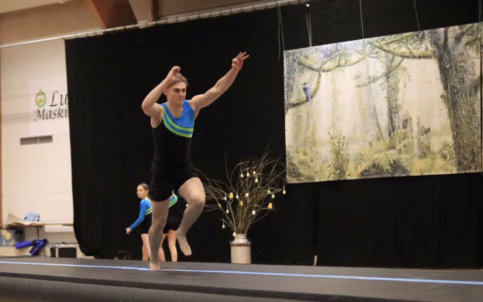 Forårsstemning i Outrup med GUB Gymnastik